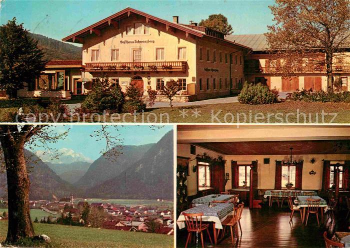 Inzell Gasthaus Pension Schwarzberg Deutsche Alpenstrasse Alpen