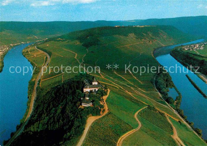 Alf Mosel Moselschleife Jugendburg Marienburg Bergcafe ehem Augustiner Frauenklo