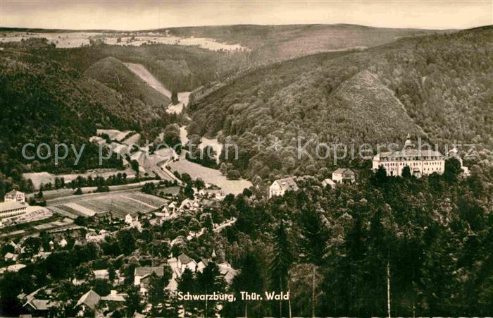 Schwarzburg Thueringer Wald Teilansicht