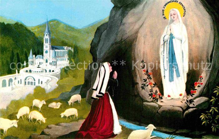 Lourdes Hautes Pyrenees L'Apparition