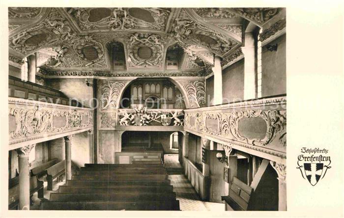 Greifenstein Hessen Schlosskirche Inneres