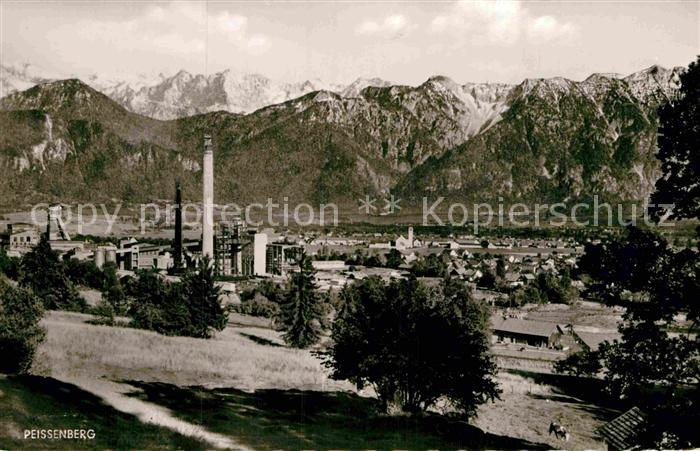 Peissenberg Gesamtansicht Karwendel Hochgebirge