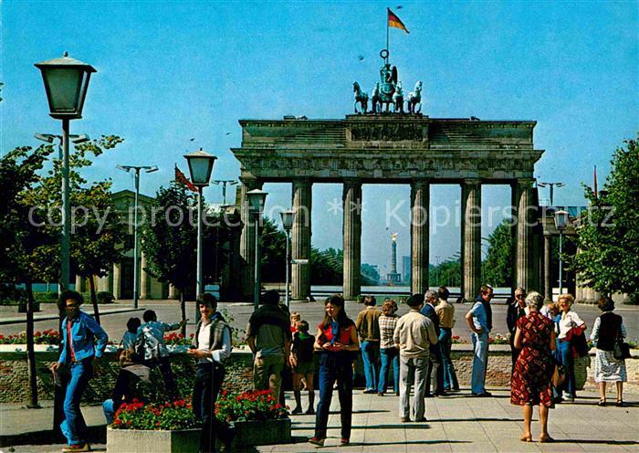 BERLIN  CITY Brandenburger Tor Siegessaeule