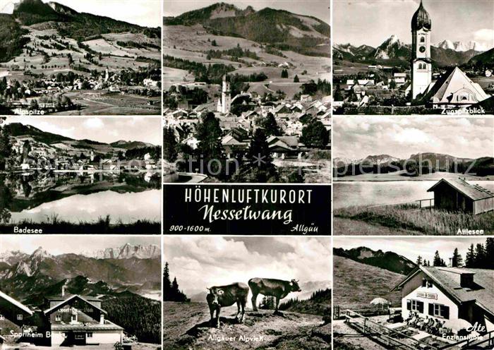 Nesselwang Alpspitze Badesee Sportheim Zugspitzblick Attlesee
