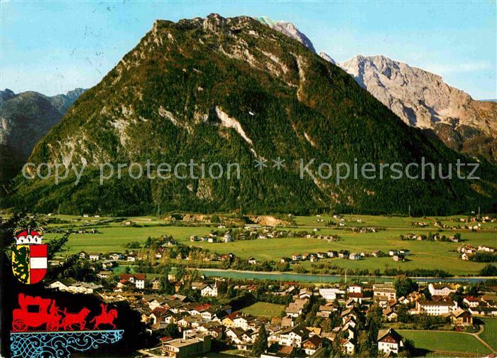 Golling Salzach Gesamtansicht Goellmassiv