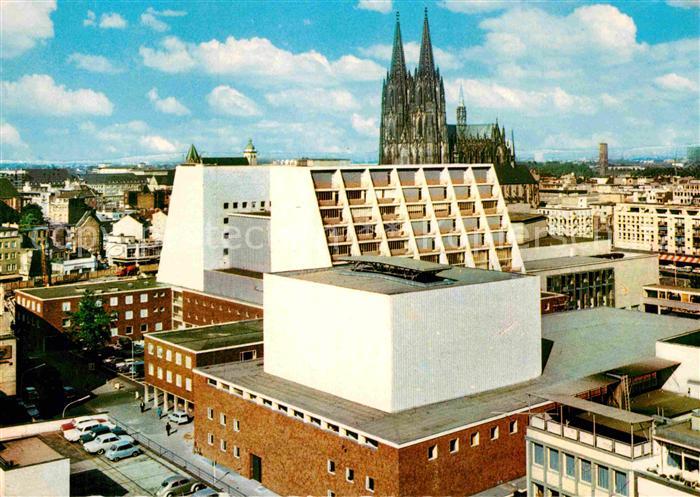 Koeln Rhein Opernhaus Schauspielhaus Dom