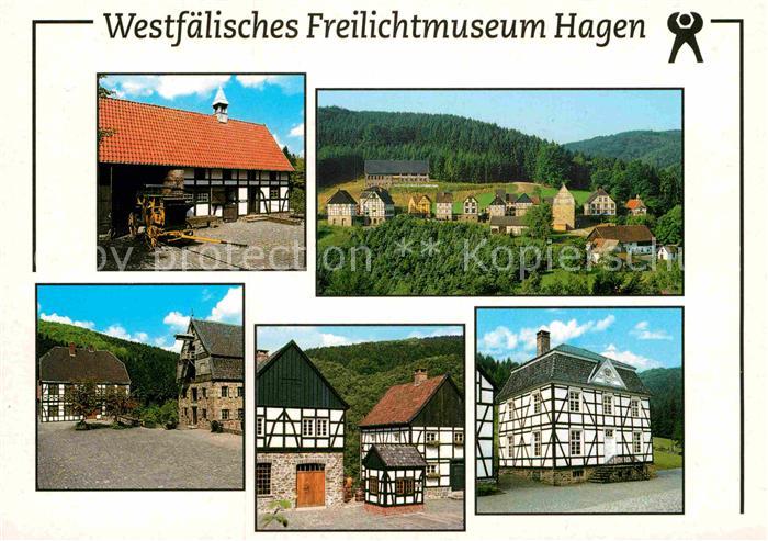 Hagen Westfalen Westfaelisches Freilichtmuseum Teilansichten