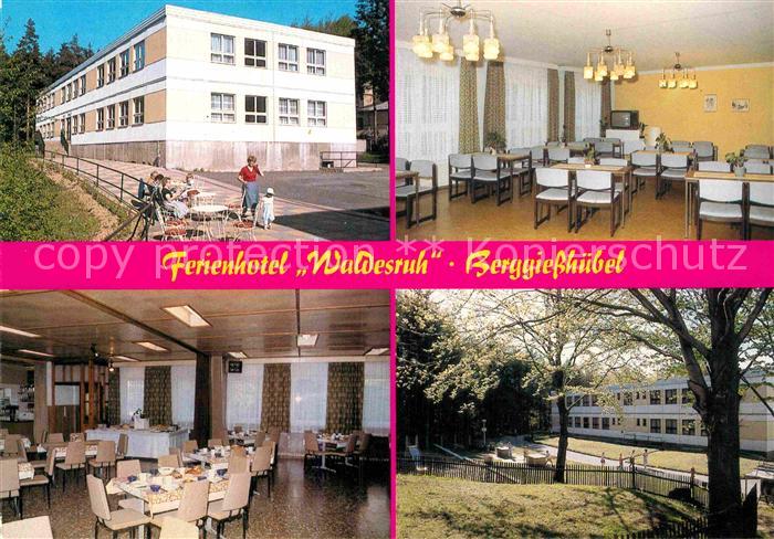 Berggiesshuebel Hotel Waldesruh Fernsehraum Speisesaal Aussenansicht