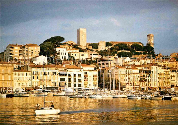 Cannes Alpes-Maritimes Hafen Schloss