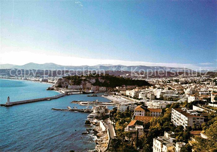 Nice Alpes Maritimes Fliegeraufnahme