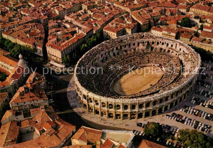 Nimes Fliegeraufnahme Arena