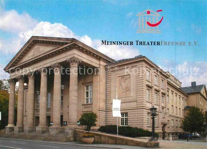 Meiningen Thueringen Theater Foerderkarte