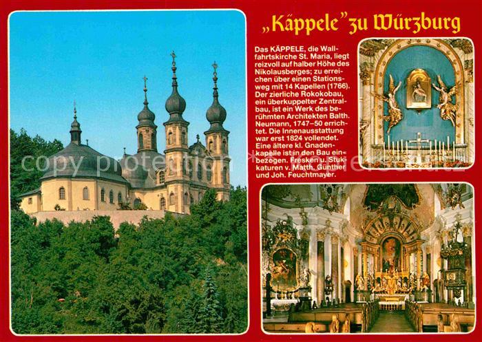 WueRZBURG Bayern Das Kaeppele Innen- und Aussenansicht