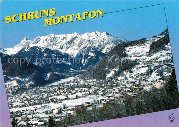 Schruns Vorarlberg Vadanser Steinwand Zimba