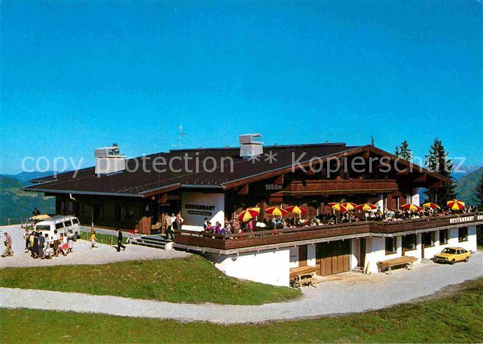 Scheffau Wilden Kaiser Bergbahn Bergrestaurant Brandstadl