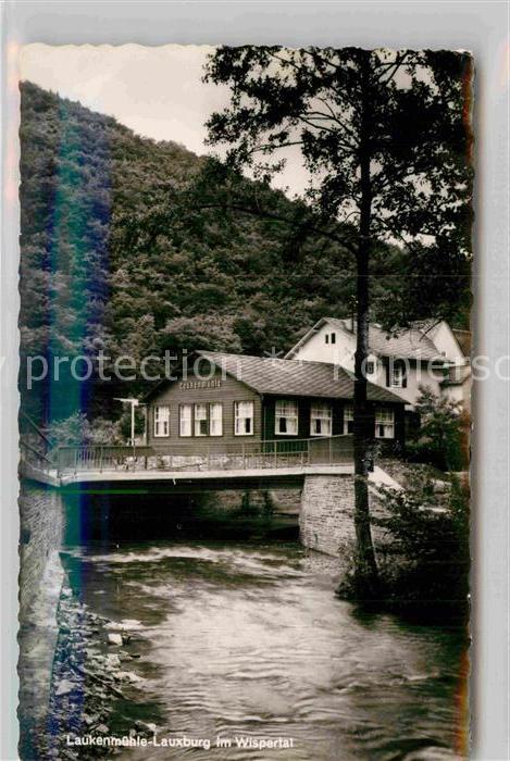 Lauxburg Wispertal Gaststaette Laukenmuehle