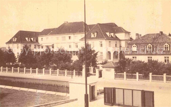 Koenigsberg Ostpreussen Orthopaedie Marauenhof