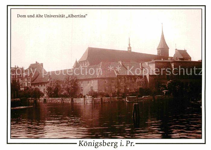 Koenigsberg Ostpreussen Dom Alte Universitaet Albertina
