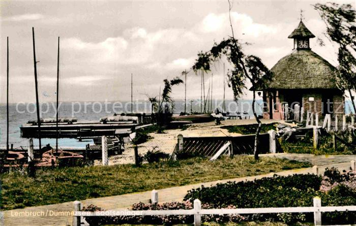 Lembruch Duemmersee Bootsanleger