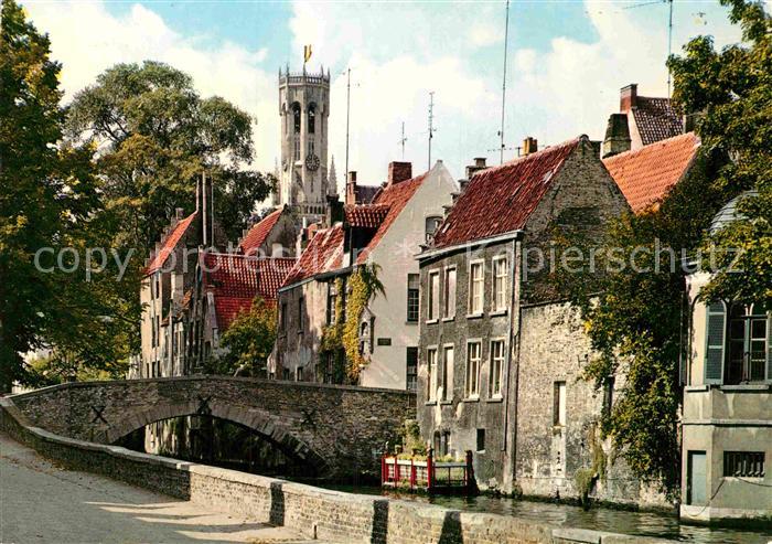 BRUGGE Bruges Belgie Peerdebrug