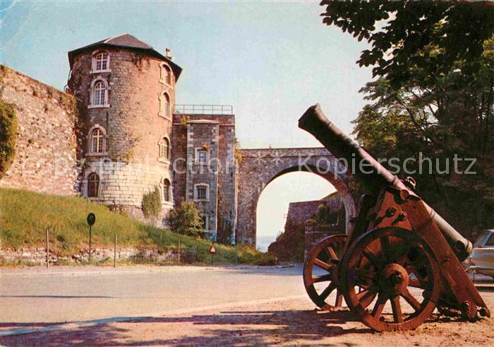 Namur Wallonie Citadelle Chateau des Comtes Le donjon canon
