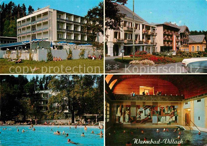 Villach Kaernten Warmbad Thermalbad Freibad Kurhotel