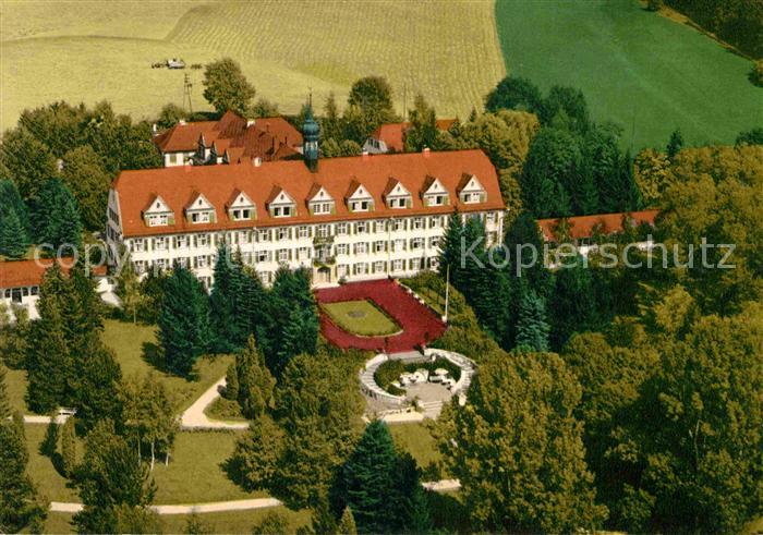 Bad Duerrheim Bundesbahn Erholungsheim Fliegeraufnahme