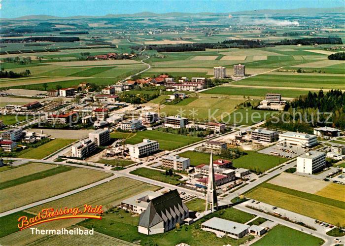 Bad Fuessing Thermalheilbad Fliegeraufnahme