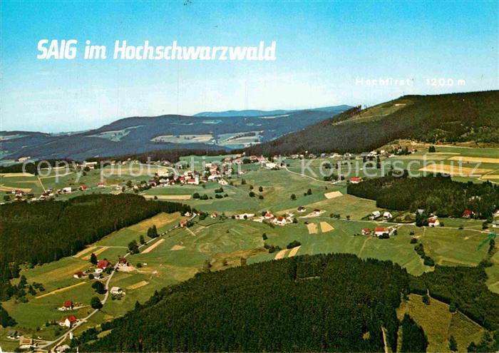 Saig Schwarzwald Thorbecke Luftbild