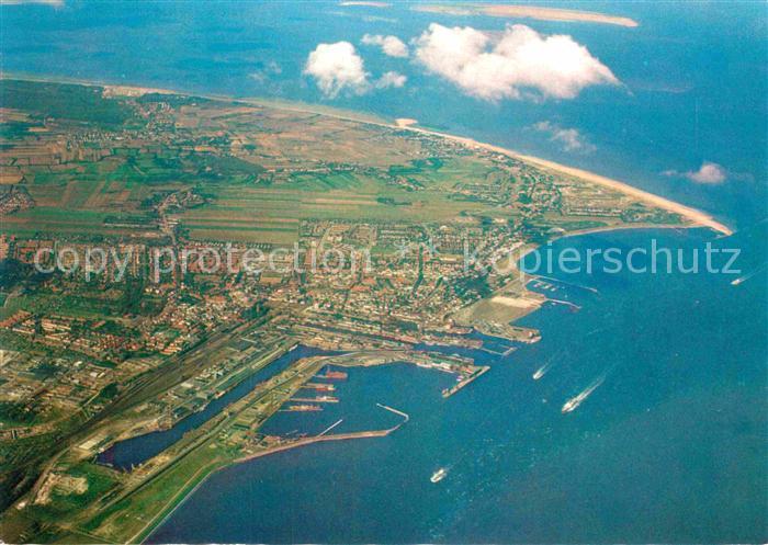 Cuxhaven Doese Nordseebad Fliegeraufnahme