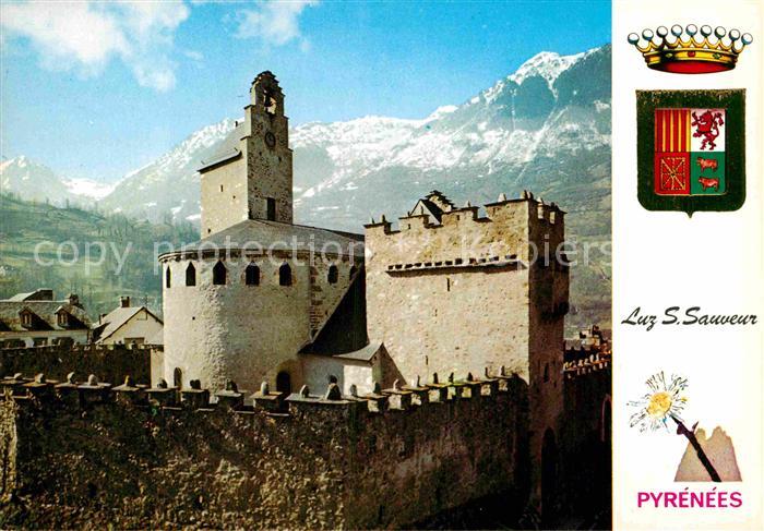 Luz-Saint-Sauveur Hautes Pyrenees Eglise fortifiee