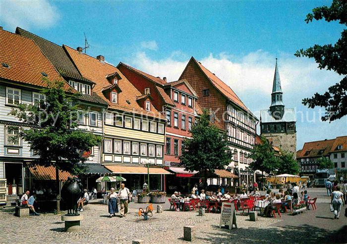 Osterode Harz Fussgaengerzone Kornmarkt