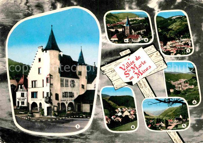 Sainte-Marie-aux-Mines Haut Rhin Liepvre Sainte Croix Saint Pierre Echery