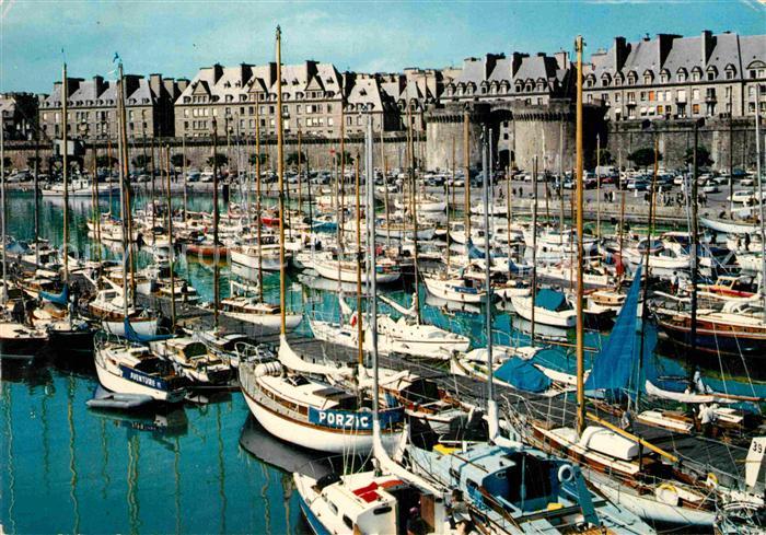 Saint-Malo 35 Bassin des Yachts et la Grande Porte