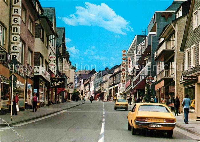 Brilon Hochsauerlandkreis NRW Bahnhofstrasse