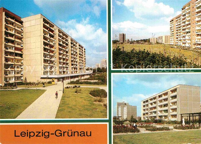 Gruenau Leipzig Alte Salzstrasse Weissendornstrasse Gruener Allee