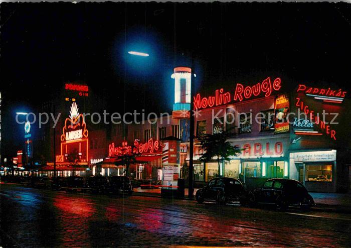 HAMBURG  CITY St Pauli Reeperbahn