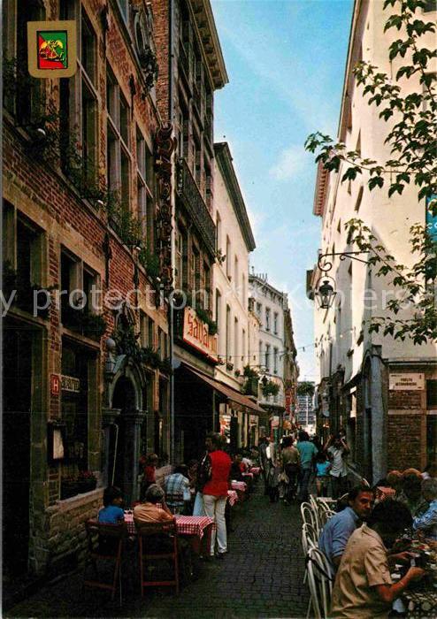 Bruxelles Bruessel Ancien quartier typique