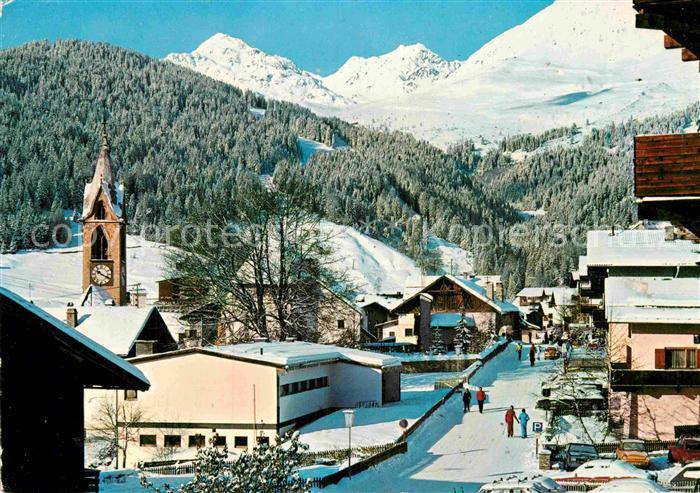 Serfaus Tirol Ortsmotiv