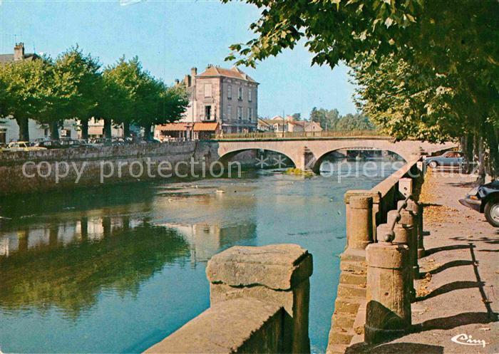 Saint-Loup-sur-Semouse Quais et pont sur la Semouse