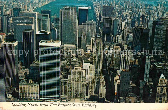 New York City Looking North from the Empire State Building