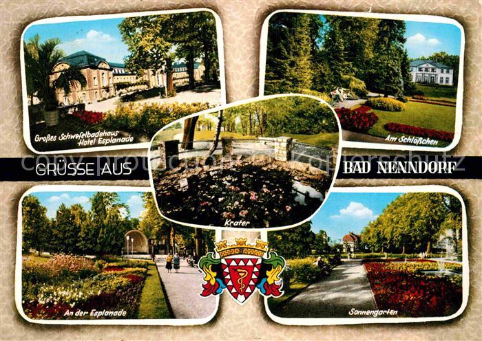 Bad Nenndorf Hotel Esplanade Schloesschen Park Sonnengarten Krater