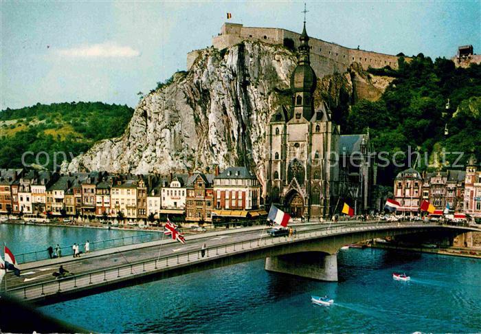 Dinant Wallonie Pont Citadelle et Collegiale