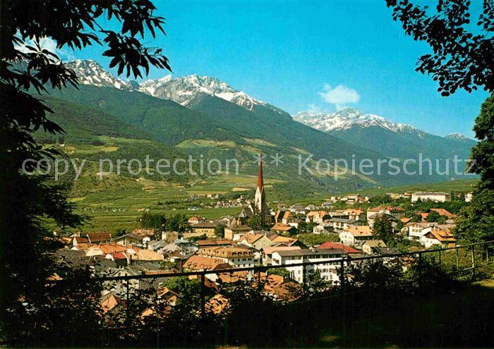 Schlanders Suedtirol Panorama