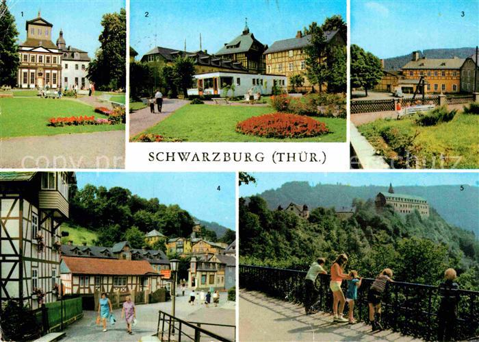 Schwarzburg Thueringer Wald Kaisersaalgebaeude Max Reimann Platz Erholungsheim K