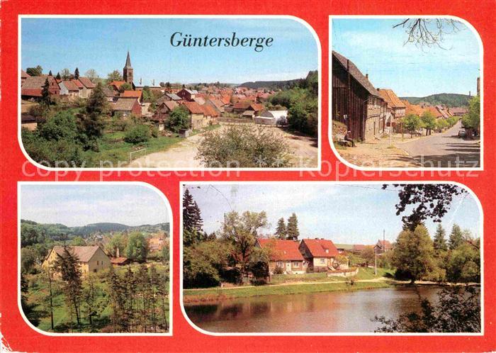 Guentersberge Stadtblick Teilansichten