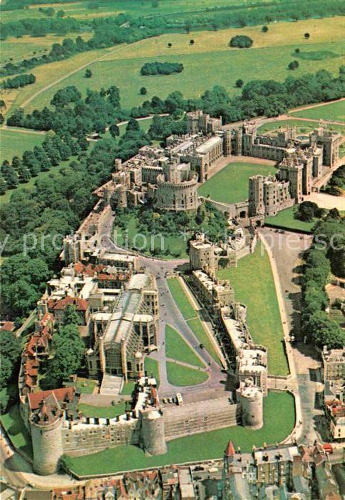London Windsor Castle Fliegeraufnahme