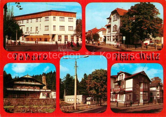 Tabarz Hotel Tabarzer Hof Cafe Waldbahn Schweizerhaus Haltestelle Haus Gesang