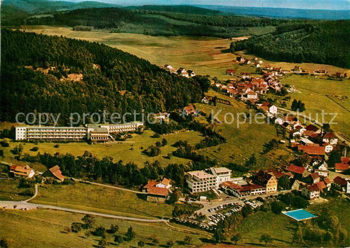 Gras-Ellenbach Kneipp und Luftkurort Fliegeraufnahme