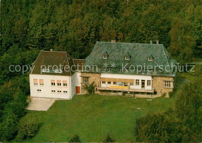 Menden Sauerland Jugendherberge Fliegeraufnahme